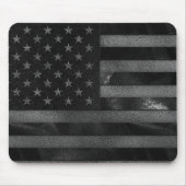 Tapis De Souris Drapeau noir (Devant)