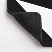 Tapis De Souris Drapeau noir de Porto Rico (Coin)