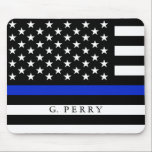 Tapis De Souris Drapeau nommé personnalisé de police<br><div class="desc">Une police nommée customisée marque le mousepad pour votre maison ou bureau.</div>