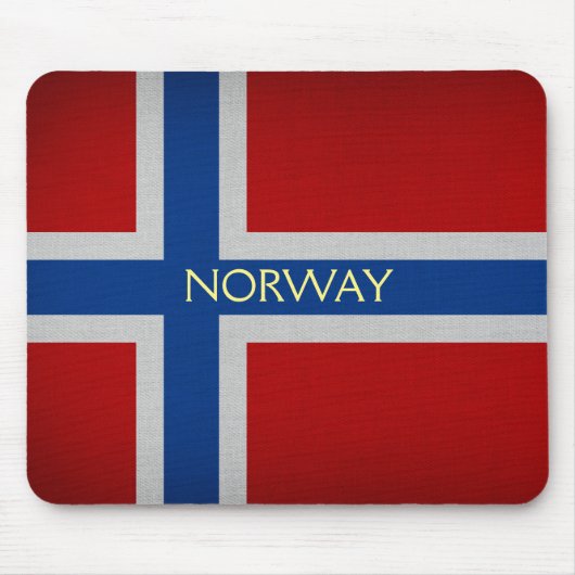 Tapis De Souris Drapeau norvégien (Devant)