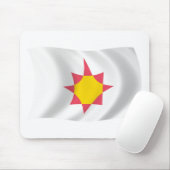 Tapis de souris Drapeau Novial (Avec souris)