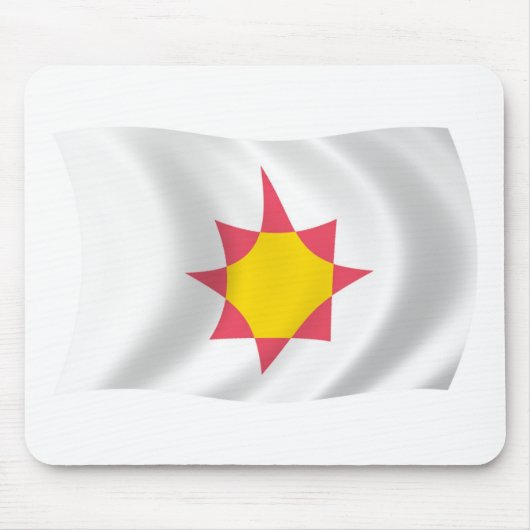 Tapis de souris Drapeau Novial (Devant)