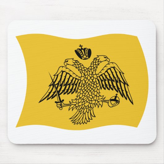 Tapis De Souris Drapeau oecuménique Patriarche Mousepad (Devant)