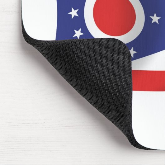 Tapis De Souris Drapeau Ohio Mousepad (Coin)