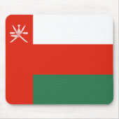 Tapis De Souris Drapeau Oman Mousepad (Devant)