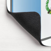 Tapis De Souris Drapeau ondulé du Guatemala (Coin)