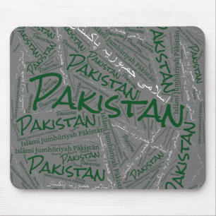 Tapis De Souris Drapeau pakistanais couleurs Patriotique