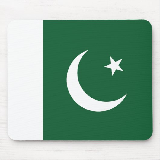 Tapis De Souris Drapeau pakistanais Mousepad (Devant)