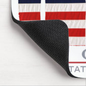 Tapis De Souris Drapeau Palm USA Mousepad (Coin)