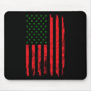Tapis De Souris Drapeau panafricain américain Afro Roots Histoire 