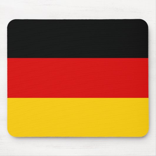 Tapis De Souris Drapeau patriotique allemand (Devant)