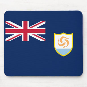 Tapis De Souris Drapeau patriotique d'Anguilla