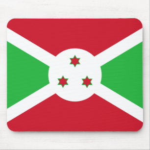 Tapis De Souris Drapeau patriotique du Burundi