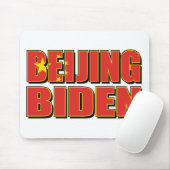 Tapis De Souris Drapeau Pékin-Biden-Chine. (Avec souris)