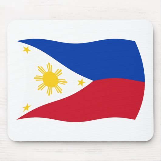 Tapis De Souris Drapeau philippin Mousepad (Devant)