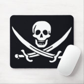 Tapis De Souris Drapeau pirate Jack Rackham (Avec souris)