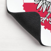 Tapis De Souris Drapeau polonais Mousepad (Coin)