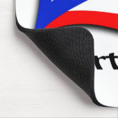 Tapis De Souris Drapeau portoricain (Coin)