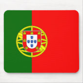 Tapis De Souris Drapeau portugais (Devant)