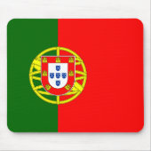 Tapis De Souris Drapeau portugais Mousepad (Devant)