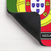 Tapis De Souris Drapeau Portugal (Coin)