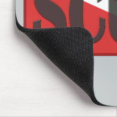 TAPIS DE SOURIS DRAPEAU ROUGE COMBINÉ DE PLONGEURS DE VERT DE (Coin)