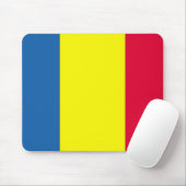 Tapis De Souris Drapeau roumain (Avec souris)