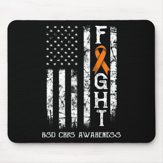 Tapis De Souris Drapeau Rsd Crps Warrier Us (Devant)