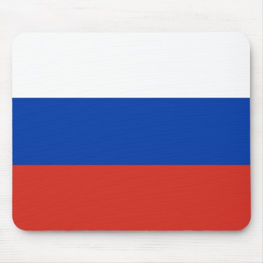 Tapis De Souris Drapeau russe (Devant)