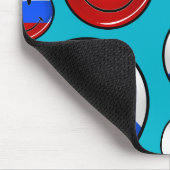 Tapis De Souris Drapeau russe de sourire (Coin)