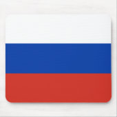 Tapis De Souris Drapeau russe (Russie) (Devant)