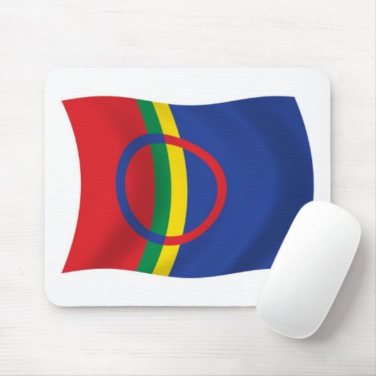 Tapis De Souris Drapeau Sami Mousepad (Avec souris)