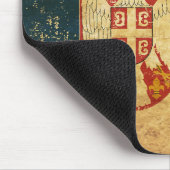 Tapis De Souris Drapeau Serbie (Coin)
