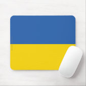 Tapis De Souris Drapeau simple de l'Ukraine (Avec souris)