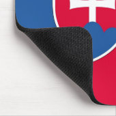 Tapis De Souris Drapeau Slovaquie (Coin)