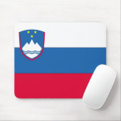 Tapis De Souris Drapeau slovène (Avec souris)