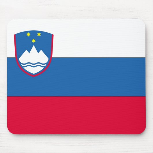 Tapis De Souris Drapeau slovène (Devant)