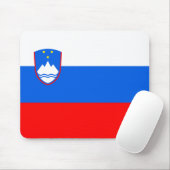 Tapis De Souris Drapeau slovène (Avec souris)