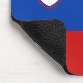 Tapis De Souris Drapeau slovène Mousepad (Coin)