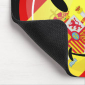 Tapis De Souris Drapeau souriant d'Espagne (Coin)