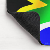 Tapis De Souris Drapeau sud-africain Drapeau du monde patriotique  (Coin)