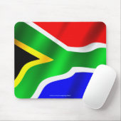 Tapis De Souris Drapeau sud-africain Drapeau du monde patriotique  (Avec souris)