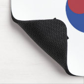 Tapis De Souris drapeau sud-coréen (Coin)