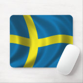Tapis De Souris Drapeau suédois (Avec souris)