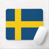 Tapis De Souris Drapeau suédois (Avec souris)