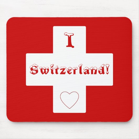 Tapis De Souris Drapeau suisse (Devant)