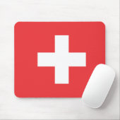 Tapis De Souris Drapeau suisse (Avec souris)
