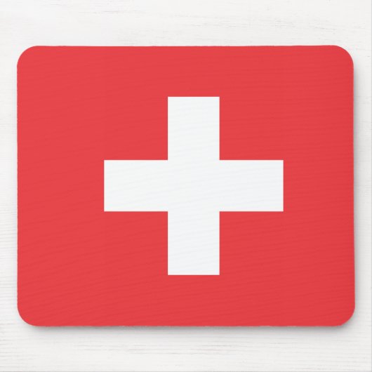 Tapis De Souris Drapeau suisse (Devant)