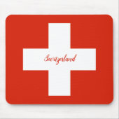 Tapis De Souris Drapeau Suisse (Devant)