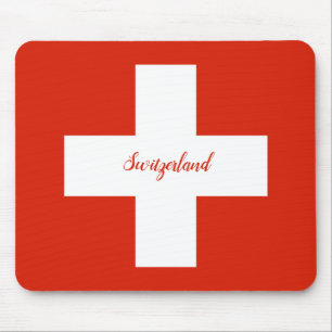 Tapis De Souris Drapeau Suisse
